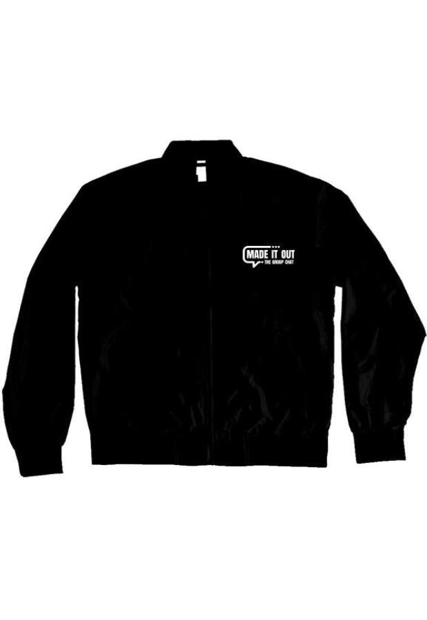 Lightweight Bomber Jacket- BLACK